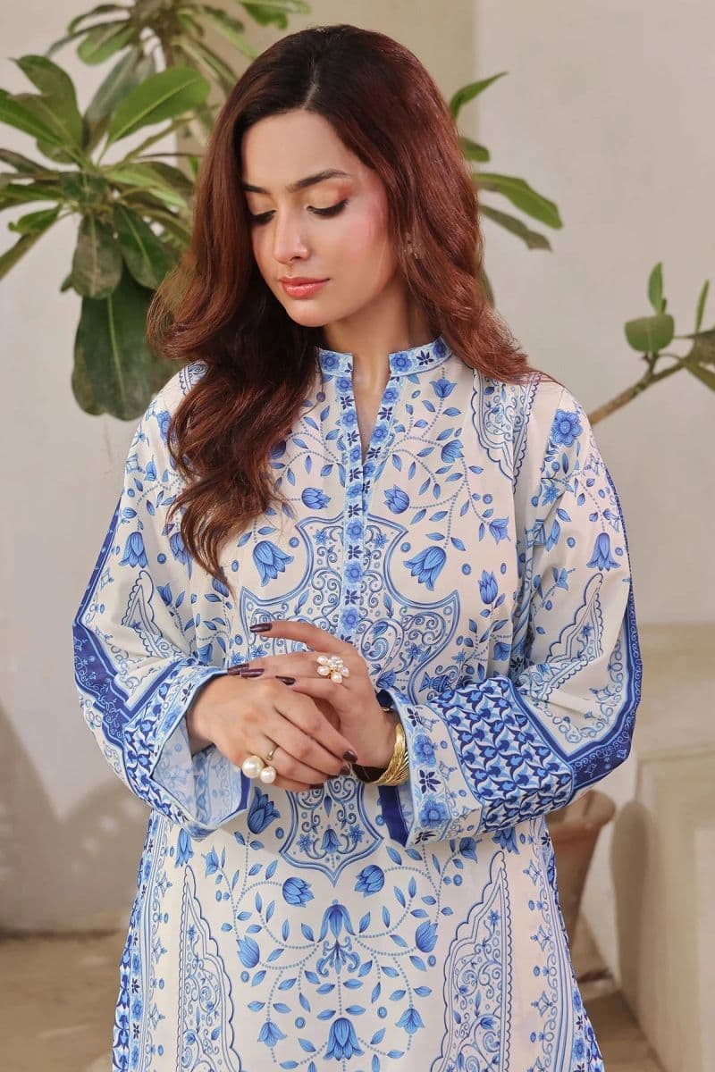 Poly Lawn Digital Printed 2 Pc Suit thumbnail