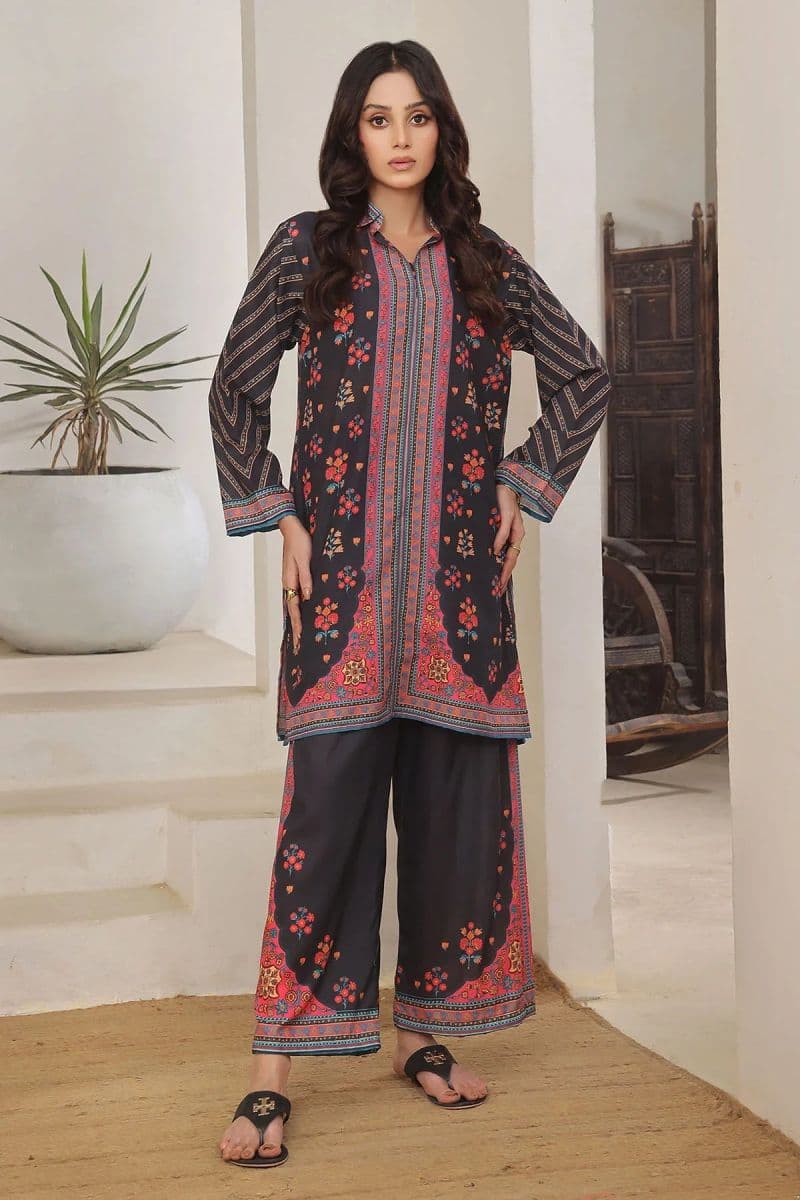 Poly Lawn Digital Printed 2 Pc Suit thumbnail