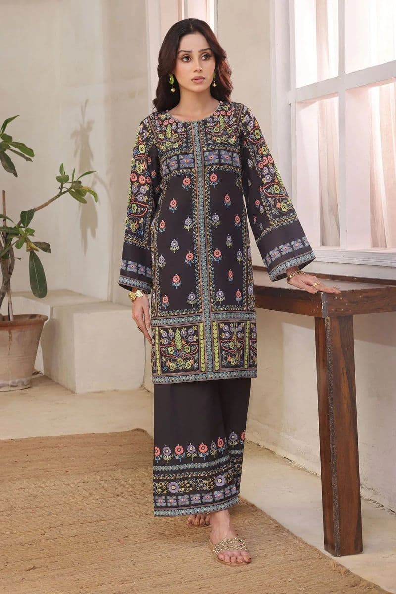Poly Lawn Digital Printed 2 Pc Suit thumbnail