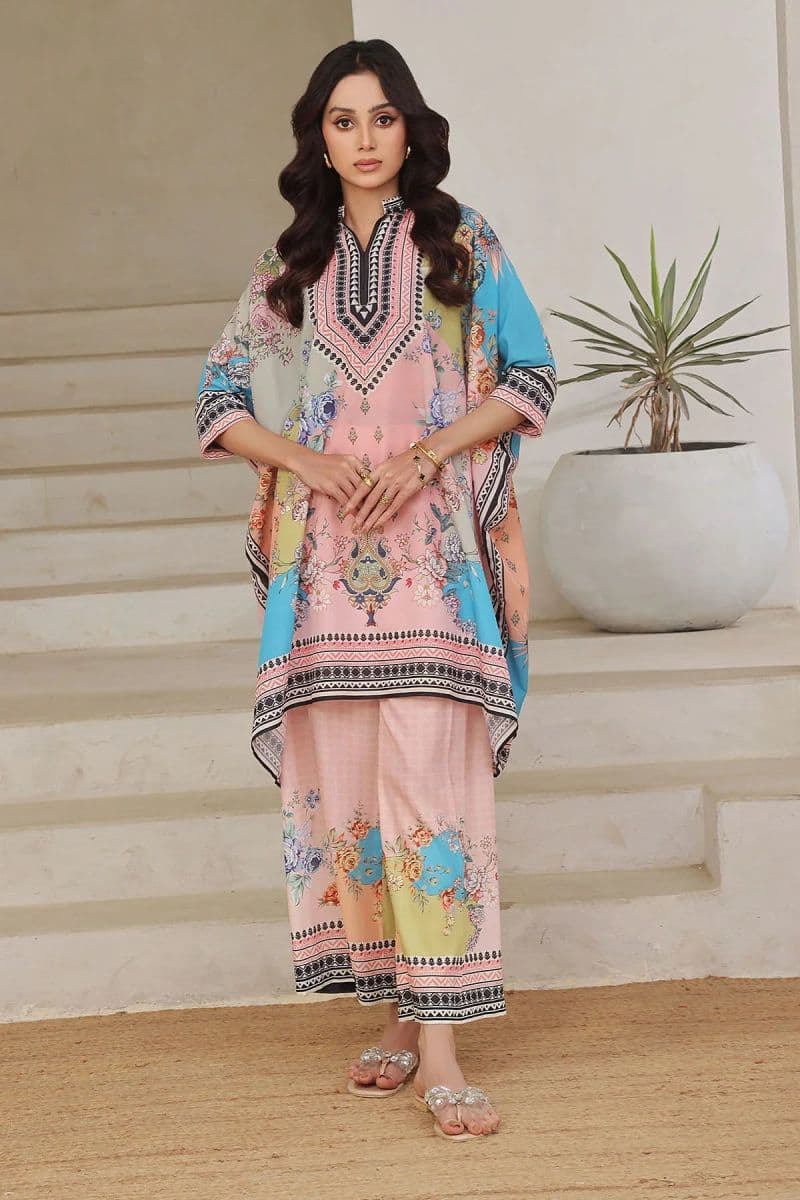 Poly Lawn Digital Printed 2 Pc Suit thumbnail