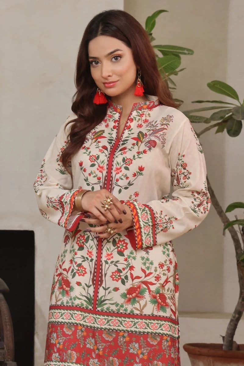 Poly Lawn Digital Printed 2 Pc Suit thumbnail