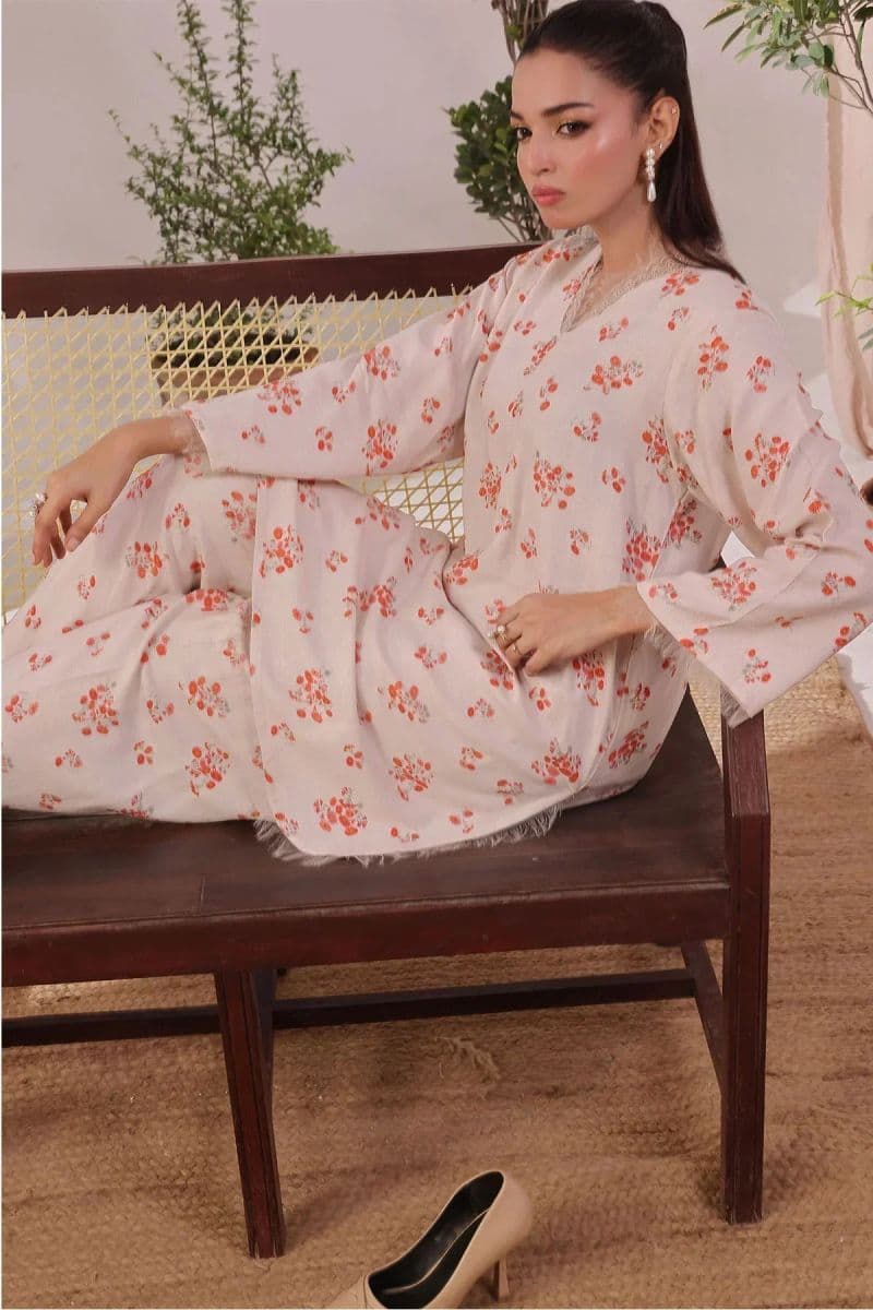 Chambray Cotton Womens 2 Pc Suit thumbnail