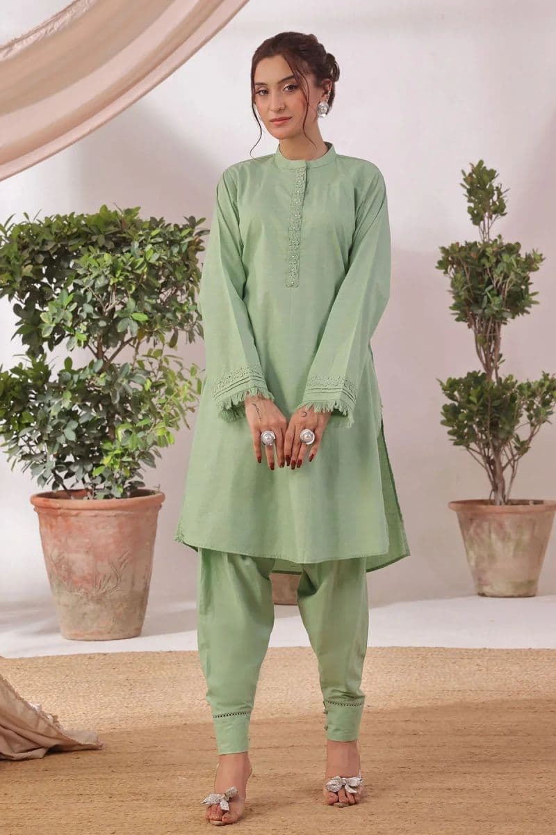 Slub Lawn Womens 2 Pc Suit thumbnail