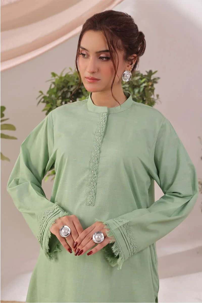 Slub Lawn Womens 2 Pc Suit - alternate view