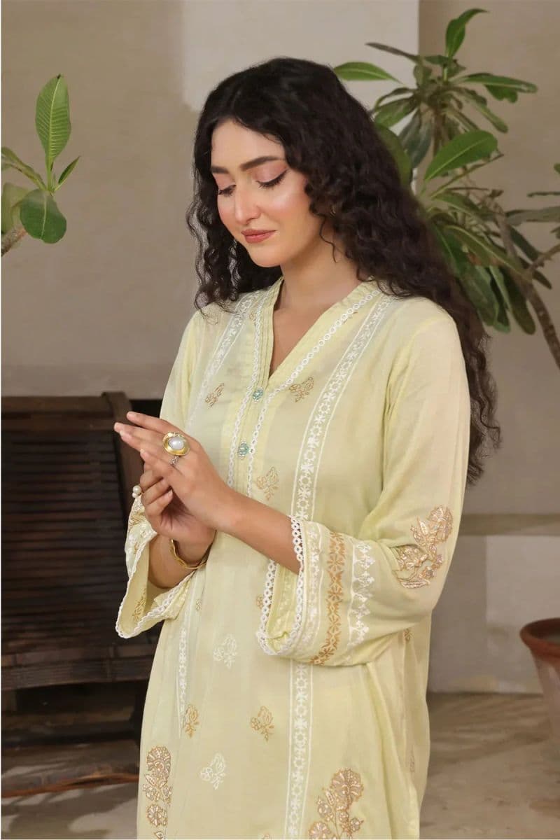 Rod Silk Block Printed Womens 2 Pc Suit thumbnail