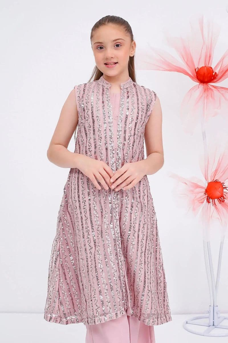 Sequence Net Embroidered 2 Pc Suit thumbnail