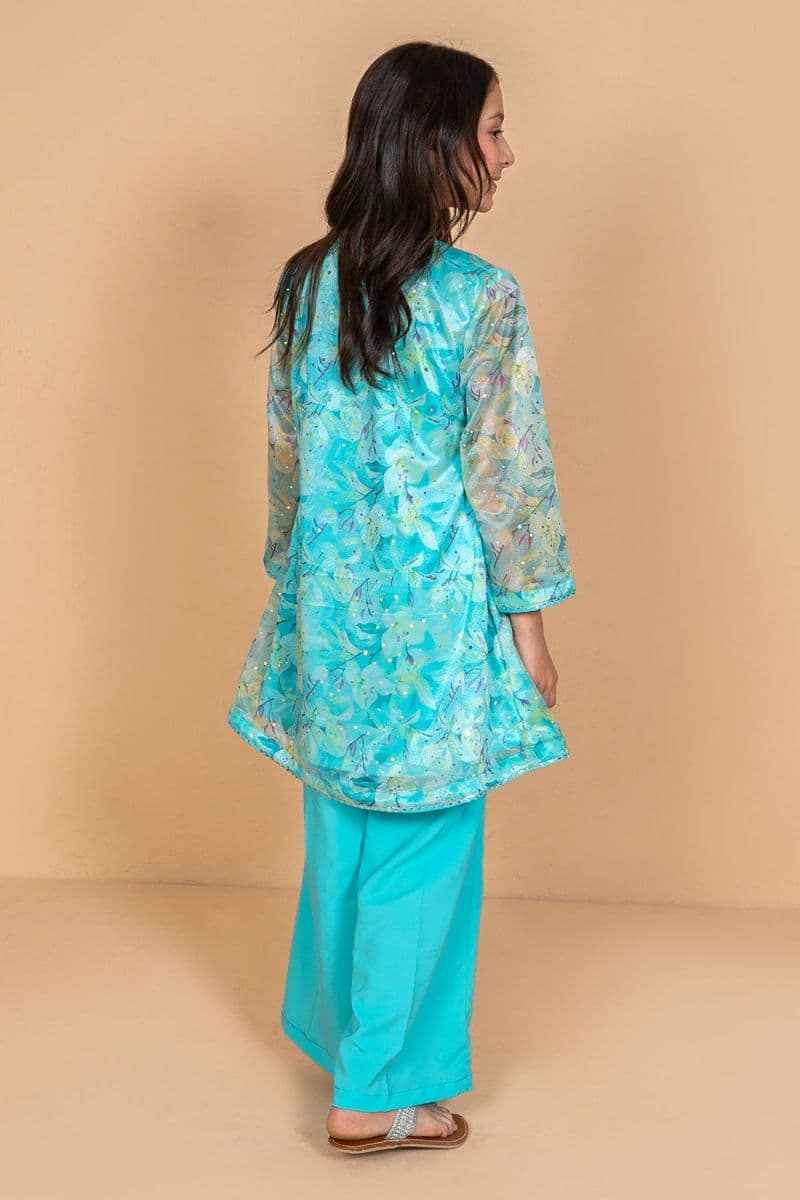 Net Printed 2 Pc Suit thumbnail
