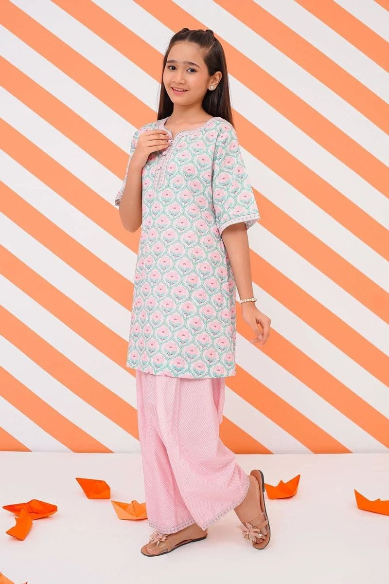 Cotton Lawn Digital Printed 2 Pc Suit thumbnail