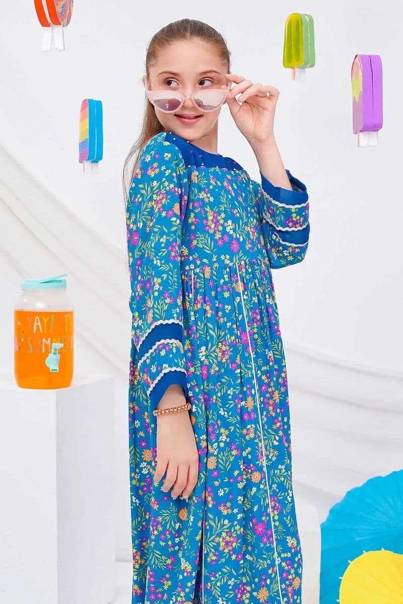 Boski Linen Printed Dress thumbnail