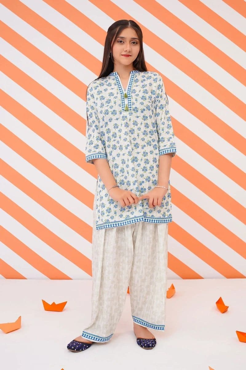 Cotton Lawn Digital Printed 2 Pc Suit thumbnail