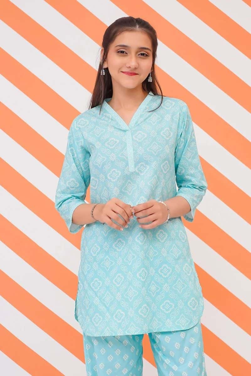 Cotton Lawn Digital Printed 2 Pc Suit - alternate view