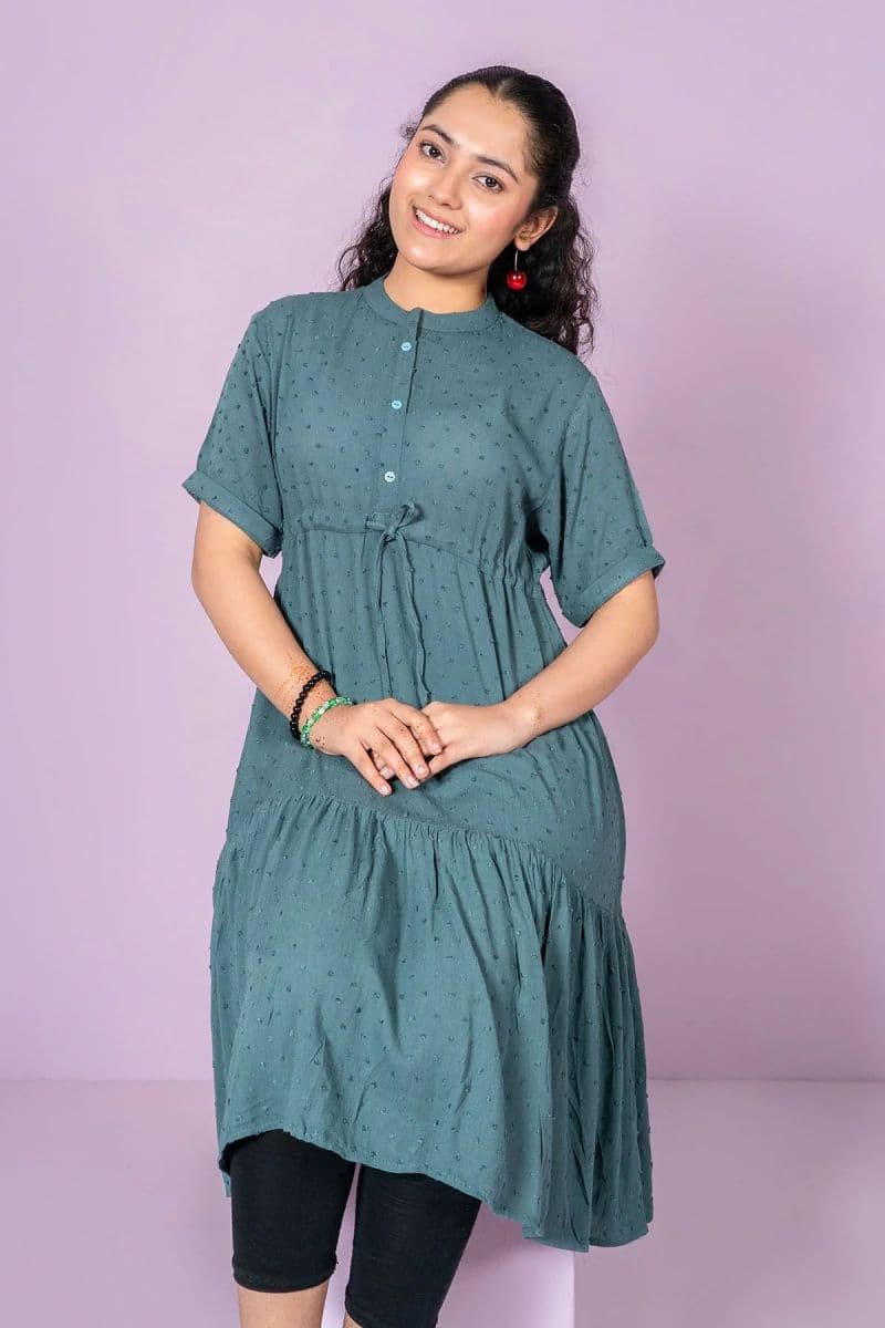 Cotton Broschia Dress thumbnail