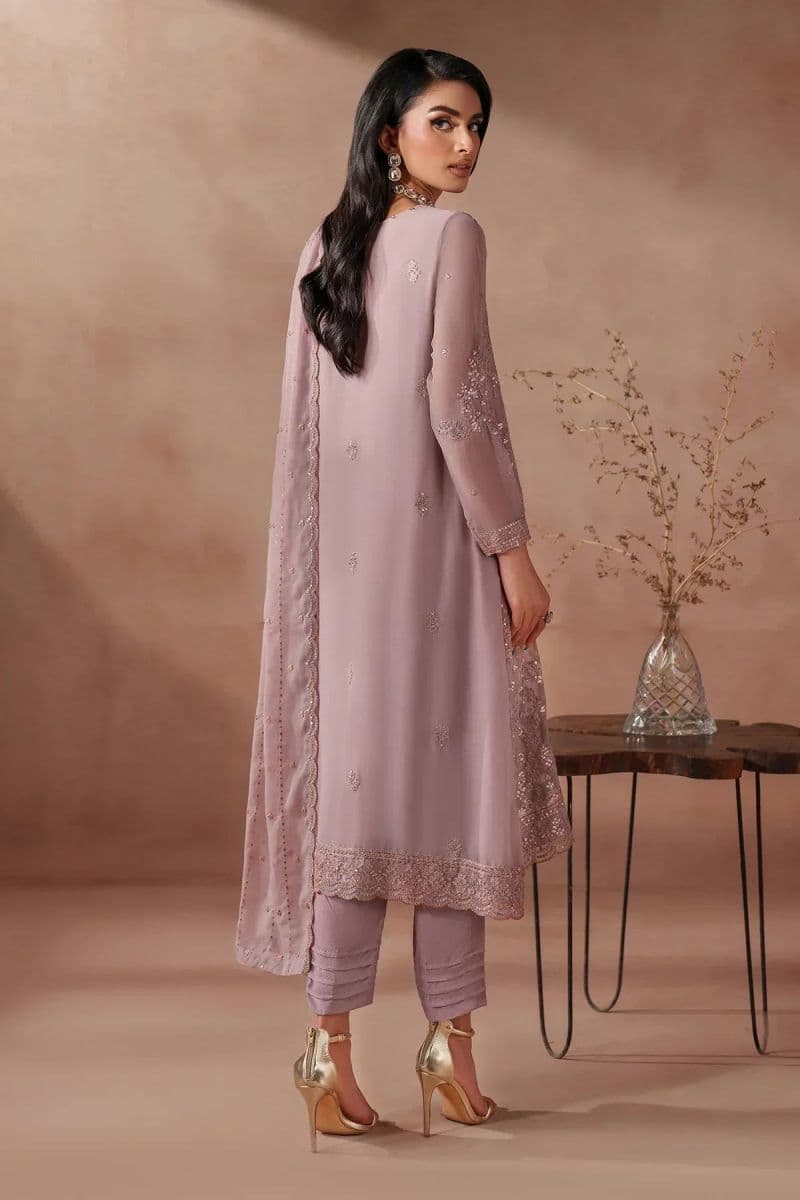 Embroidered Raw Silk Unstitched Suit (MUF-04) thumbnail