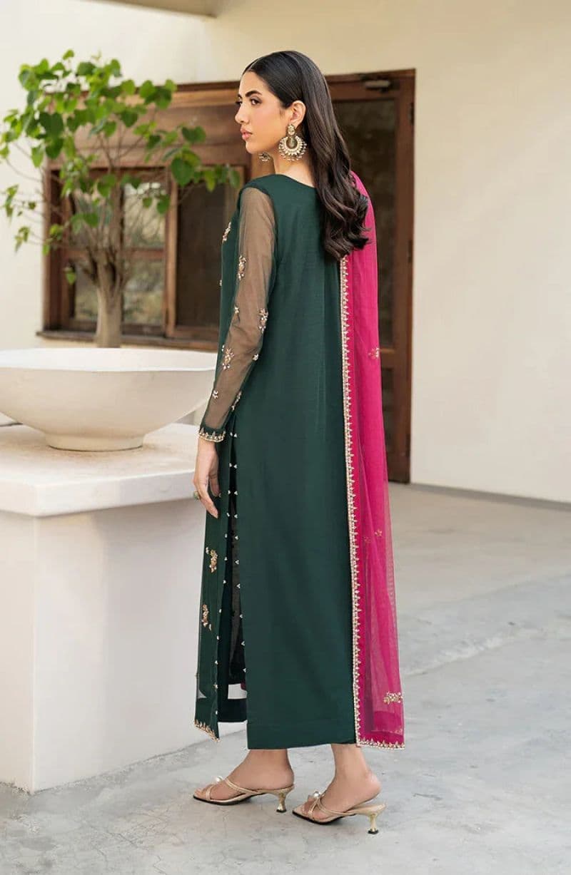 Raw Silk Unstitched Suit (HW-03) thumbnail