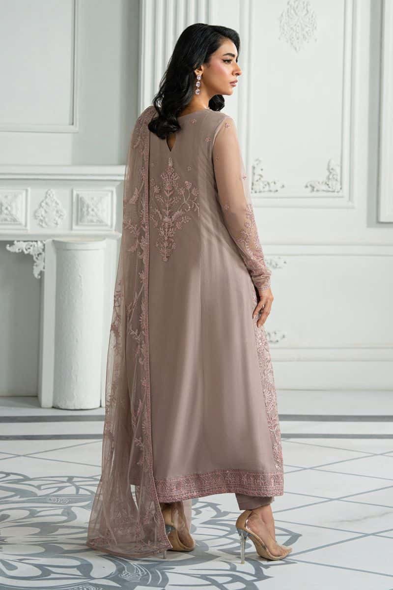 Embroidered Raw Silk Unstitched Suit (ZRI-06) - alternate view