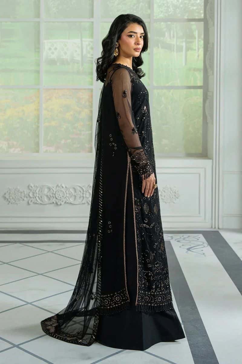 Embroidered Raw Silk Unstitched Suit (ZRI-05) - alternate view