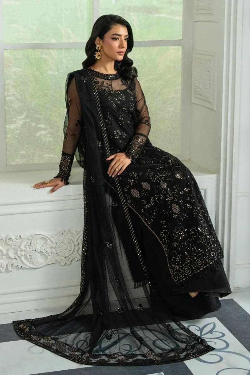 Embroidered Raw Silk Unstitched Suit (ZRI-05) thumbnail