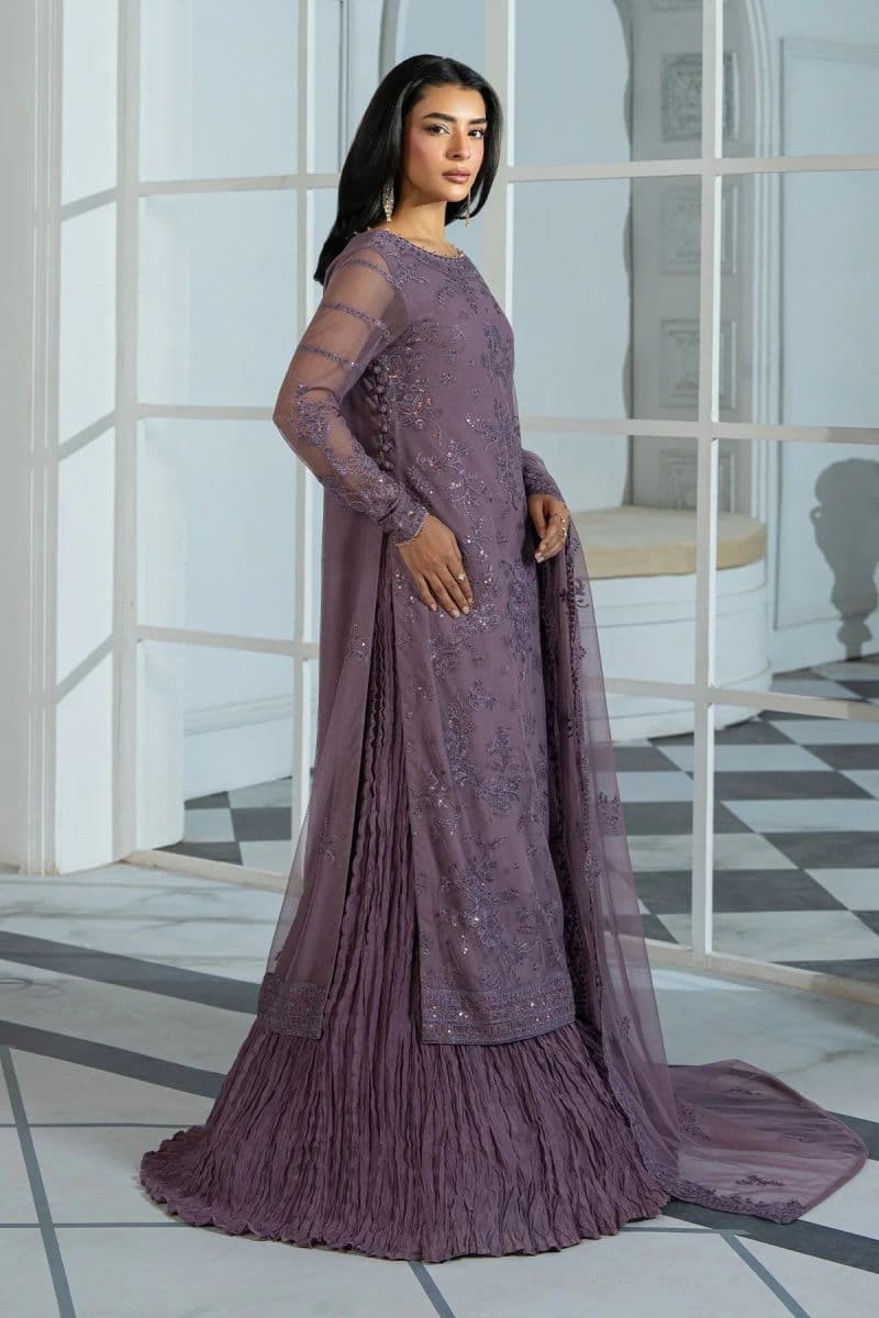 Embroidered Raw Silk Unstitched Suit (ZRI-03) thumbnail