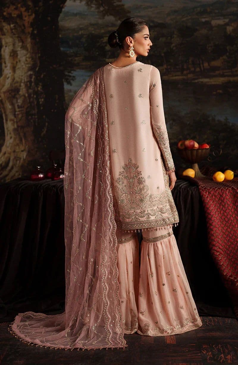 Embroidered Chiffon Unstitched Suit (PRC-08) thumbnail