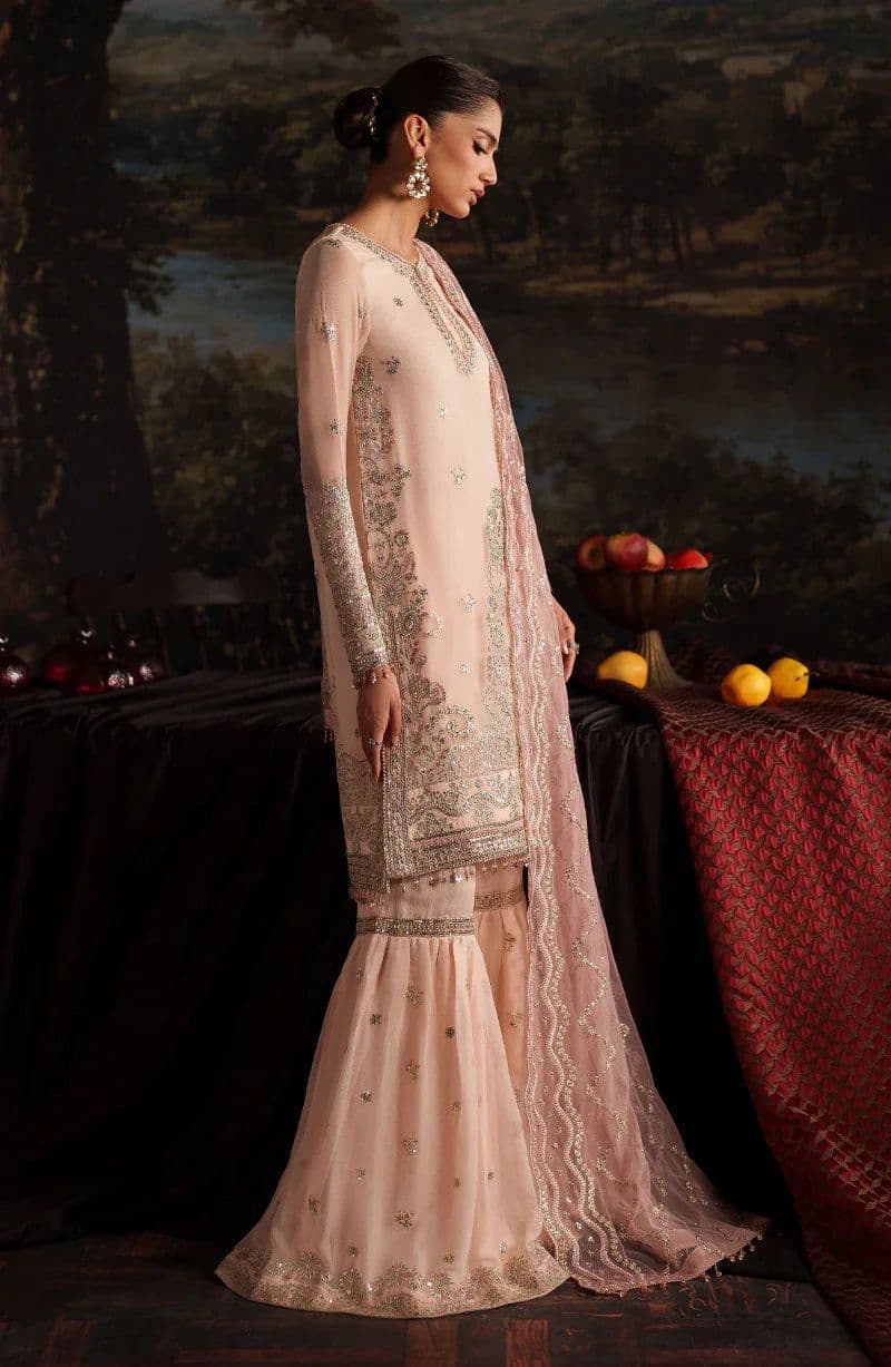 Embroidered Chiffon Unstitched Suit (PRC-08) thumbnail