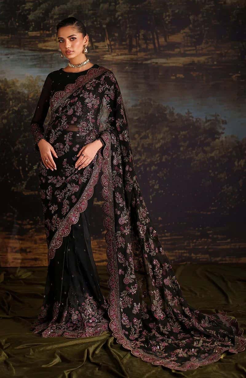 Embroidered Raw Silk Unstitched Suit (PRC-04)