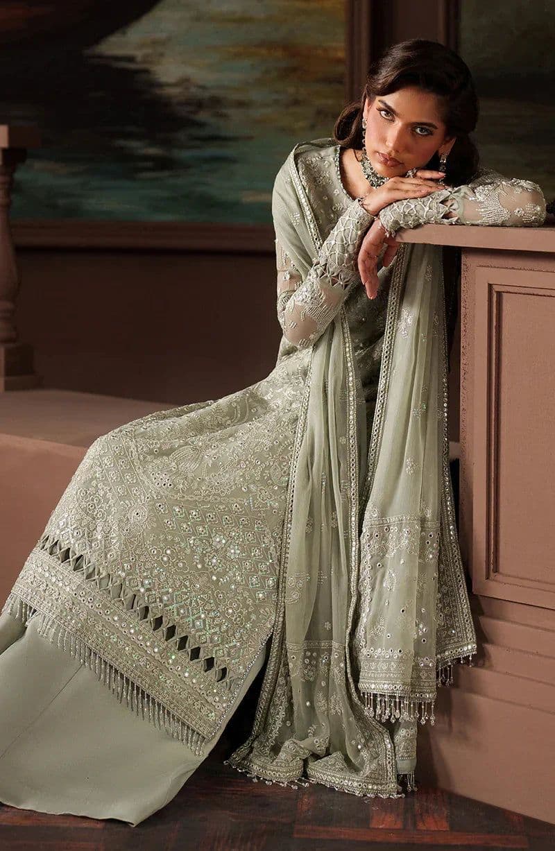 Embroidered Raw Silk Unstitched Suit (PRC-02) thumbnail