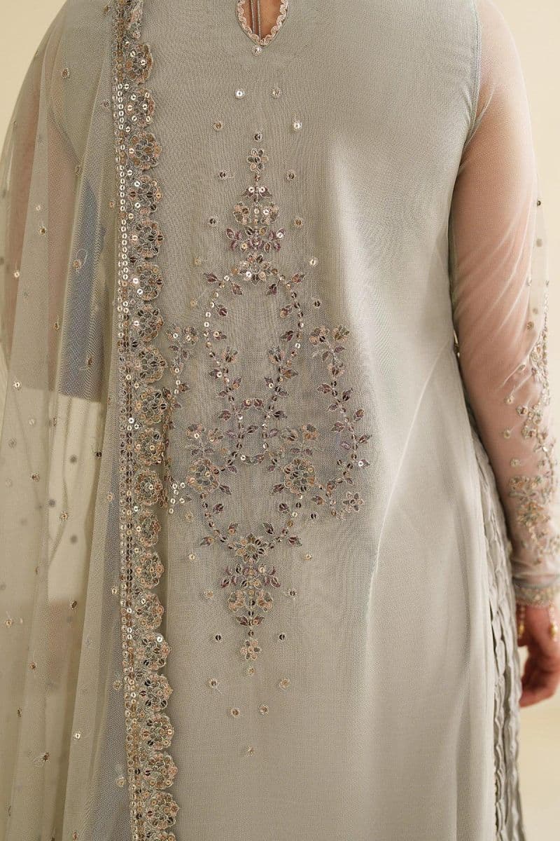 Embroidered Raw Silk Unstitched Suit (RFE-06) thumbnail