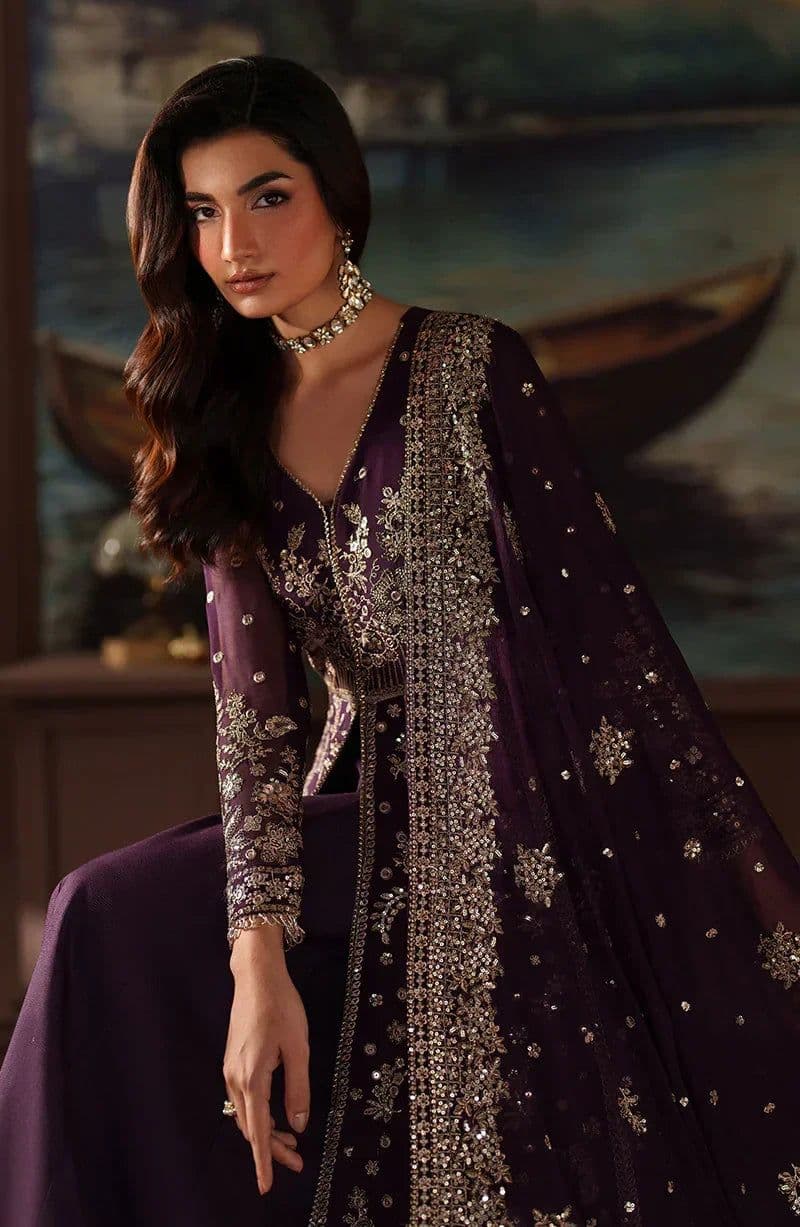 Embroidered Raw Silk Ready-to-Wear Suit (PRC-01) thumbnail