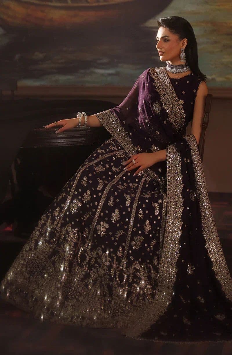 Embroidered Raw Silk Ready-to-Wear Suit (PRC-01) thumbnail