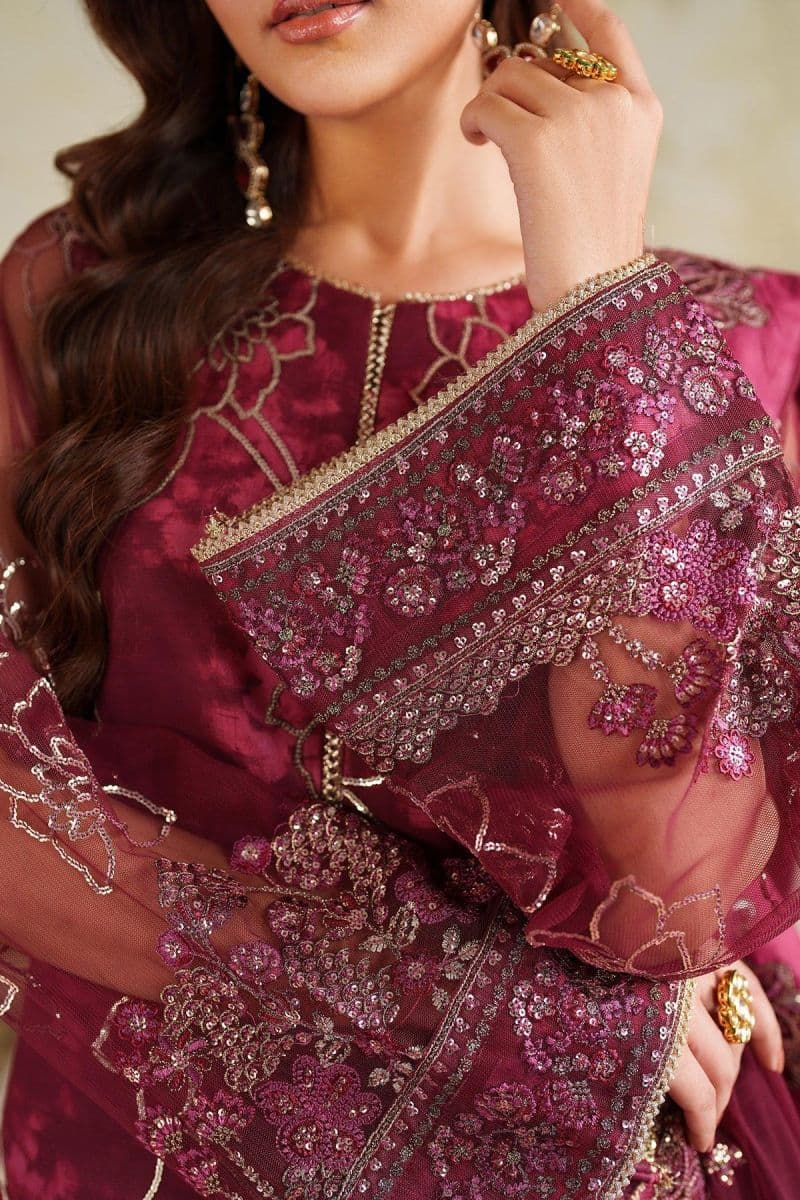 Embroidered Raw Silk 2 Piece Unstitched Suit (ZPE-07) thumbnail