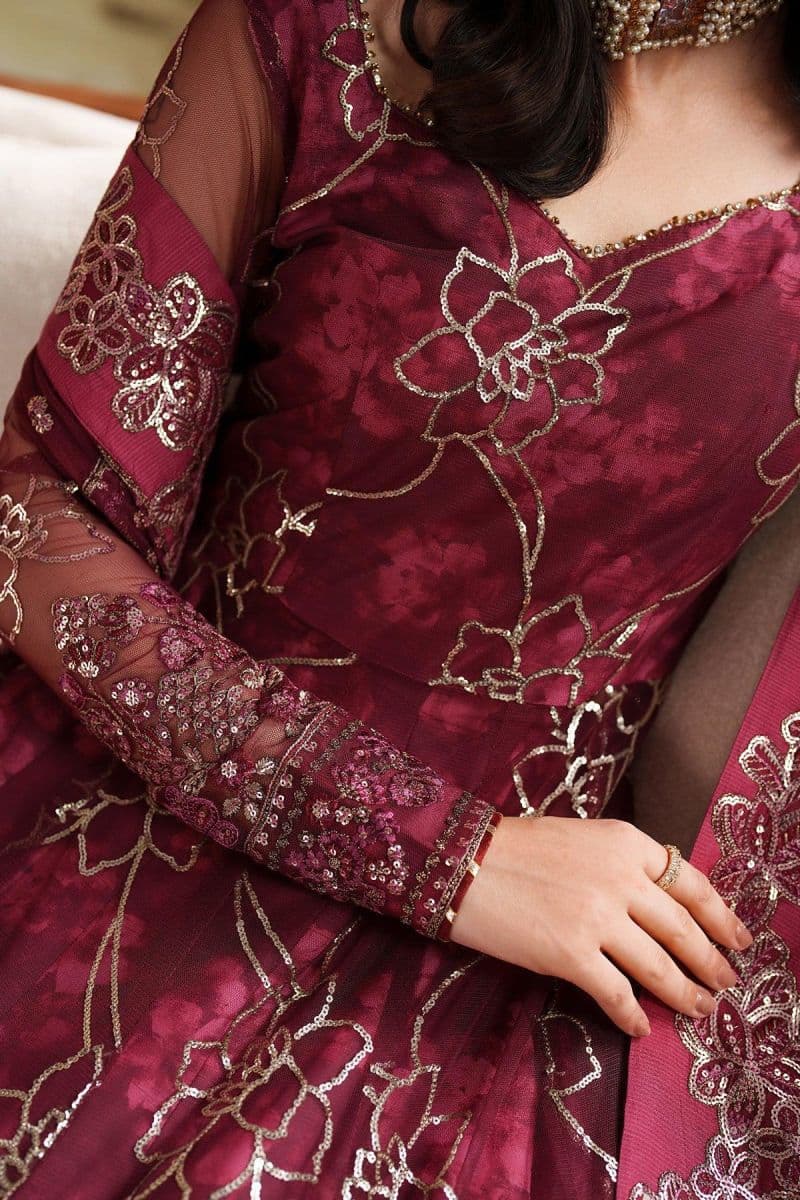 Embroidered Raw Silk 2 Piece Unstitched Suit (ZPE-07) thumbnail