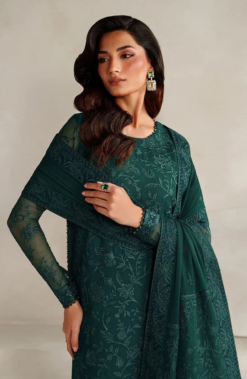 Embroidered Raw Silk Unstitched Suit (MT-06) thumbnail