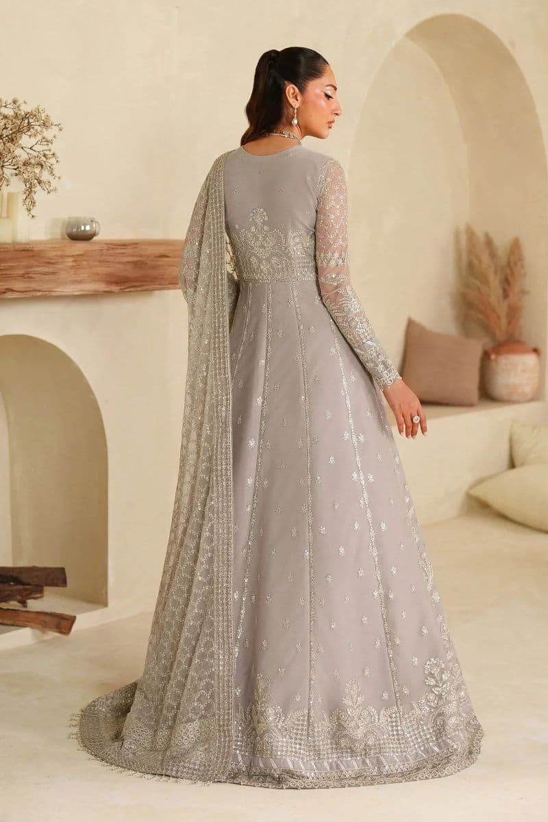 Embroidered Raw Silk 3 Piece Unstitched Suit thumbnail