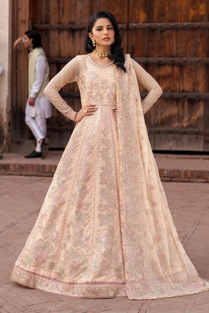 Embroidered Raw Silk Unstitched Suit thumbnail