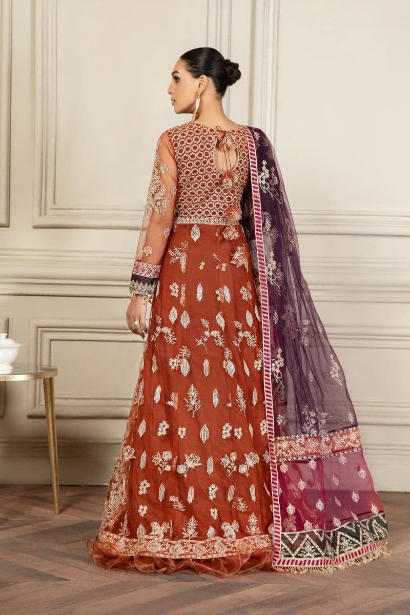 Embroidered Raw Silk Unstitched Suit thumbnail