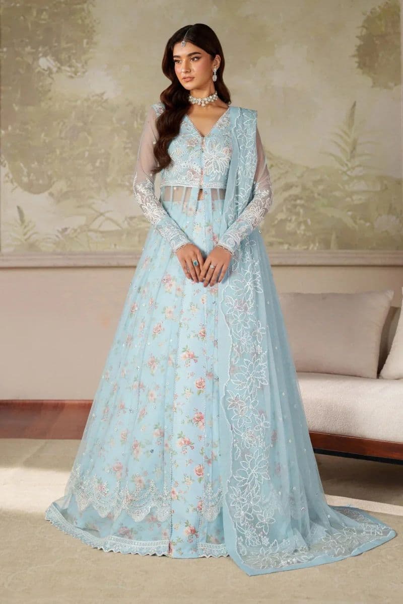 Embroidered Raw Silk Unstitched Suit (ZPE-02) thumbnail