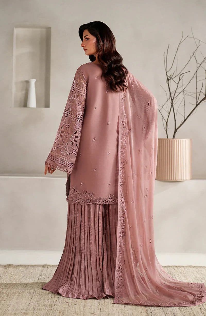 Embroidered Raw Silk Unstitched Suit (MT-02) thumbnail
