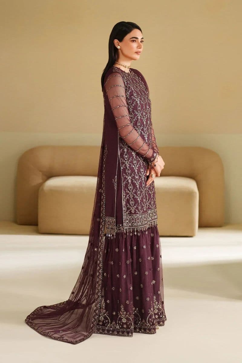 Embroidered Unstitched Suit (RFE-01) thumbnail