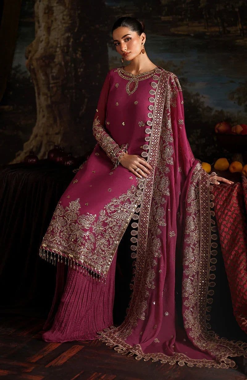 Embroidered Raw Silk Ready-to-Wear Suit (PRC-05) thumbnail