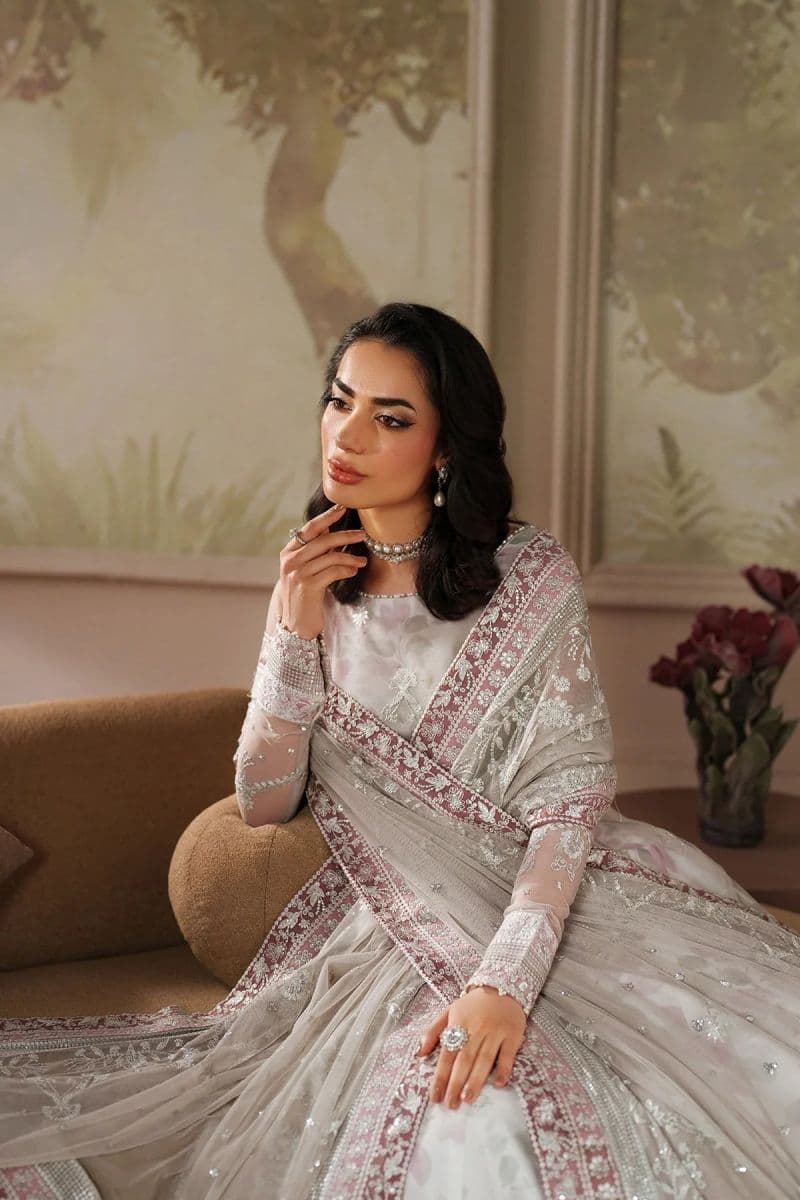 Embroidered Raw Silk Unstitched Suit (ZPE-01) thumbnail