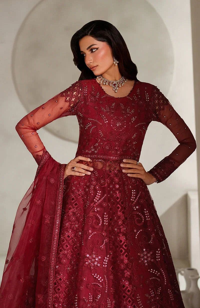 Embroidered Raw Silk 2 Piece Ready-to-Wear Suit (MT-01) thumbnail