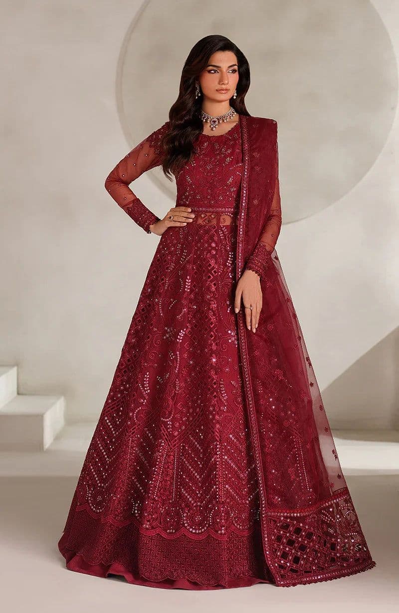 Embroidered Raw Silk 2 Piece Ready-to-Wear Suit (MT-01) thumbnail
