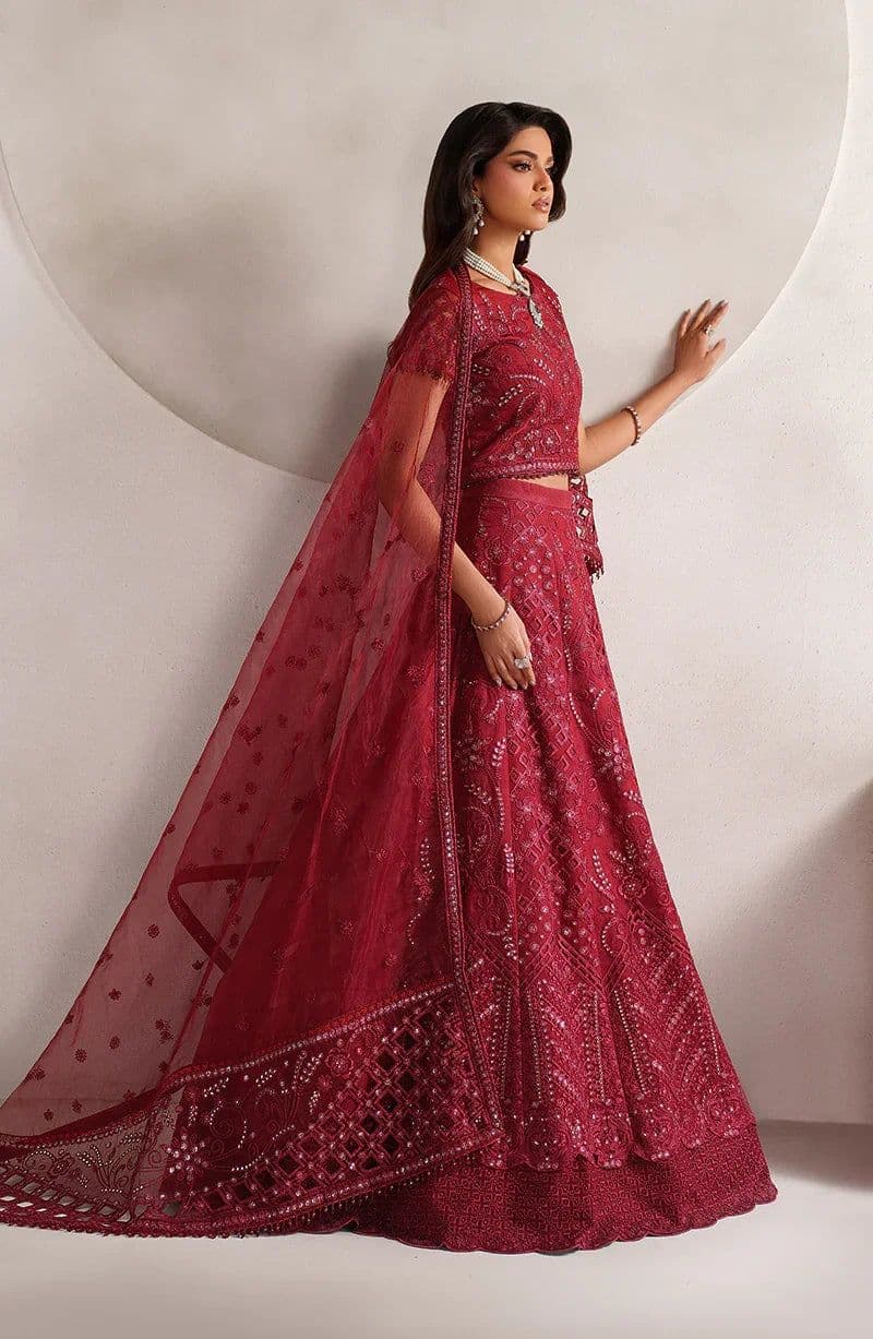 Embroidered Raw Silk 2 Piece Ready-to-Wear Suit (MT-01) thumbnail