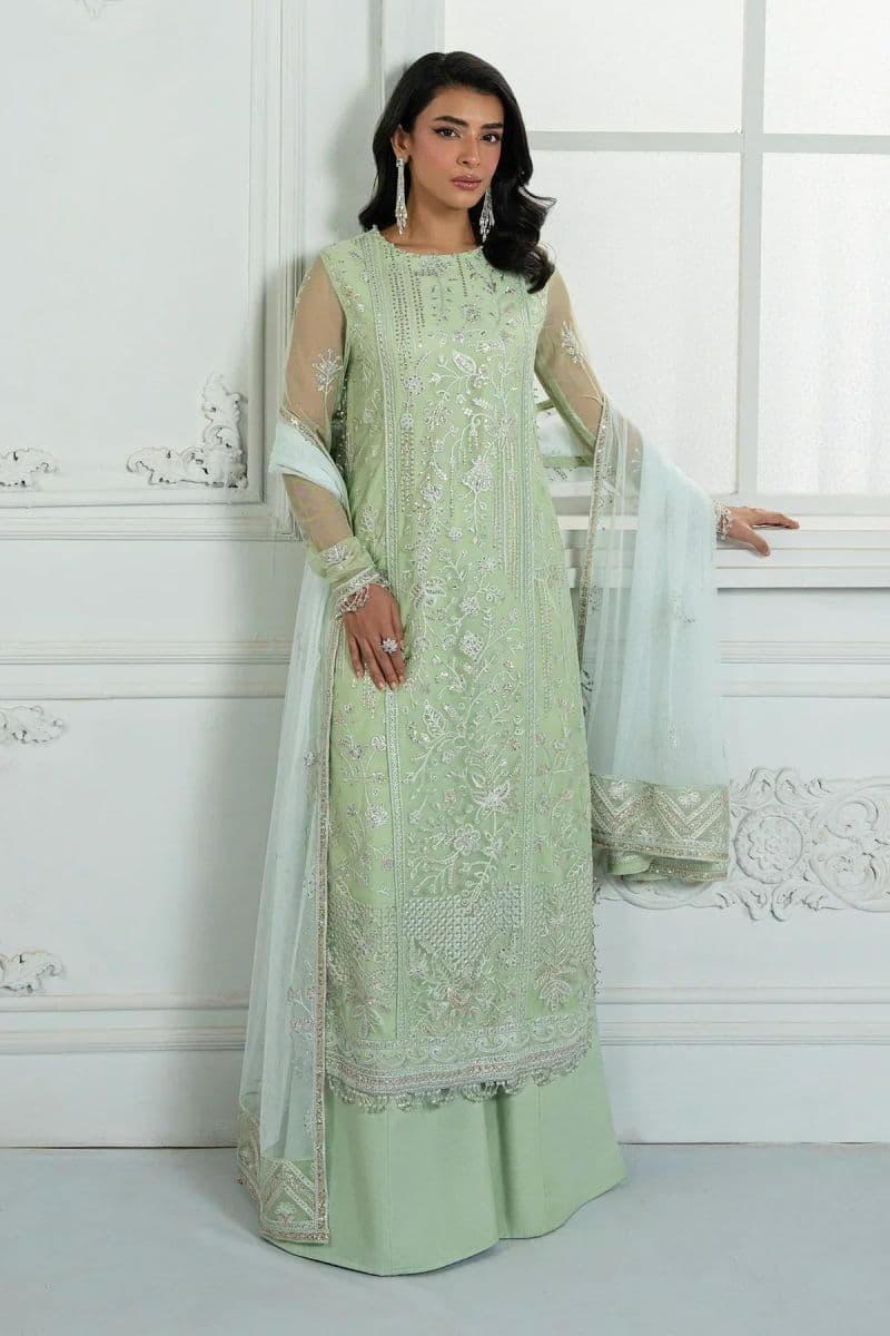 Embroidered Raw Silk Ready-to-Wear Suit (ZRI-04) thumbnail