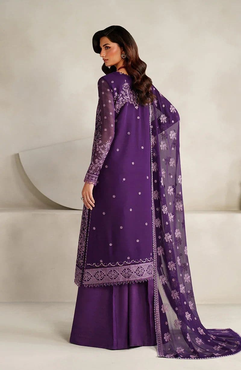 Embroidered Raw Silk Ready-to-Wear Suit (MT-07) thumbnail