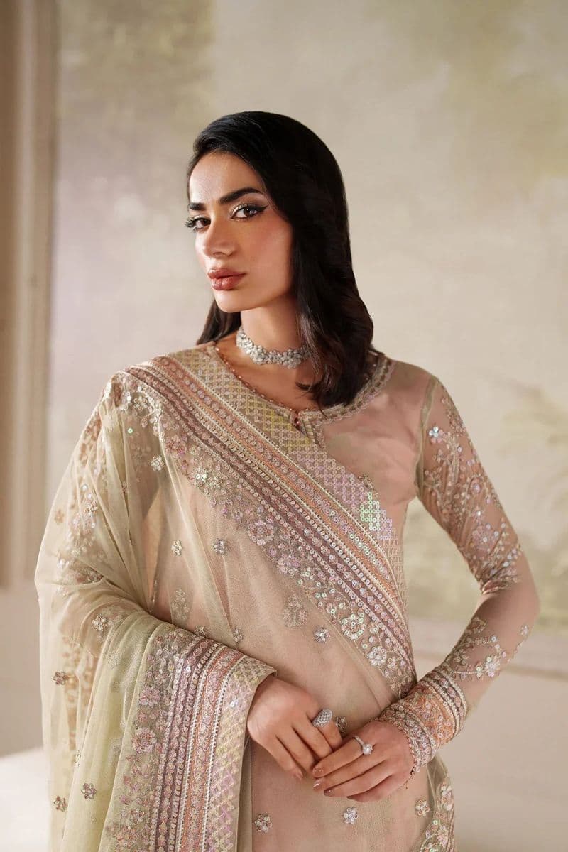 Embroidered Raw Silk Unstitched Suit (ZPE-04) thumbnail