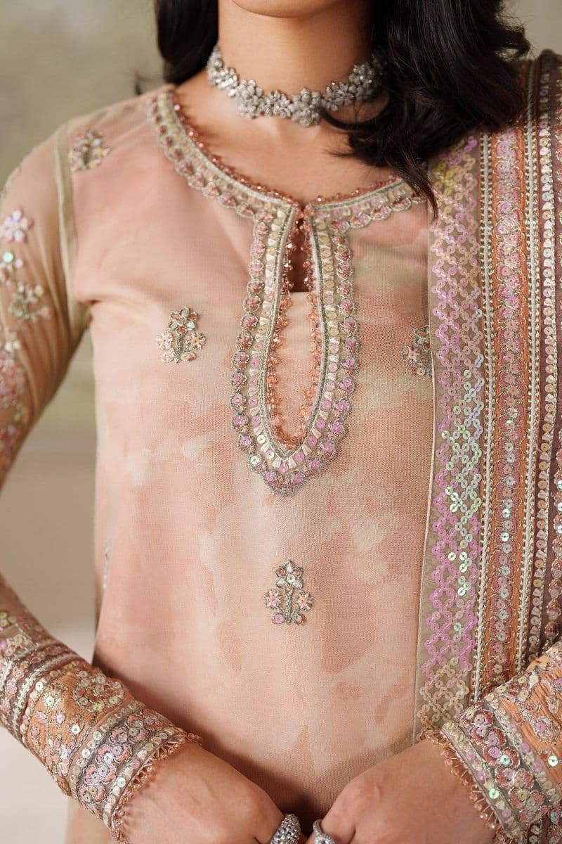 Embroidered Raw Silk Unstitched Suit (ZPE-04) thumbnail