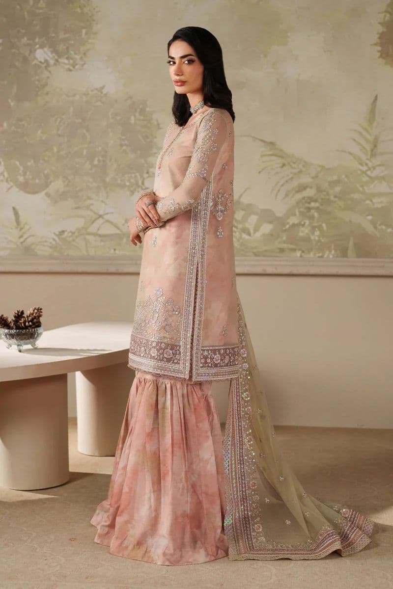 Embroidered Raw Silk Unstitched Suit (ZPE-04) thumbnail