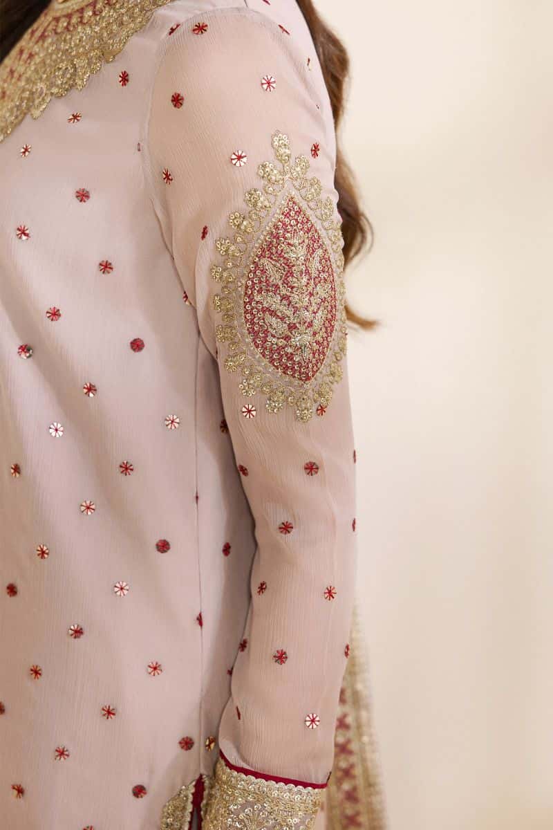 Embroidered Chiffon 2 Piece Unstitched Suit - alternate view