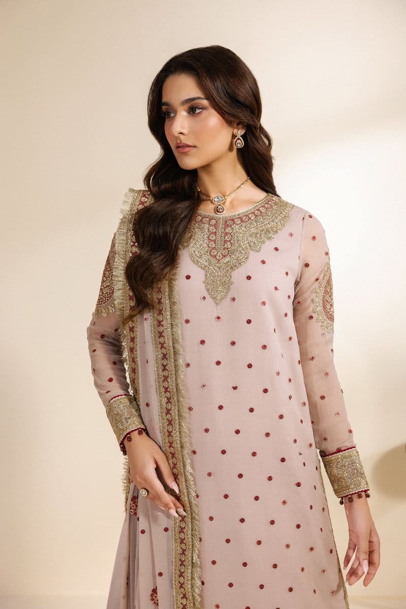 Embroidered Chiffon 2 Piece Unstitched Suit thumbnail